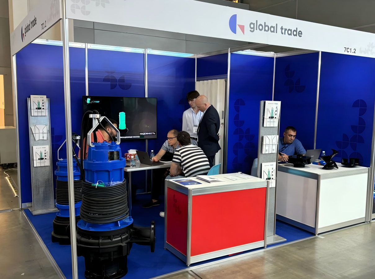 济川泵 | 再战2024俄罗斯莫斯科水展Ecwatech 2024